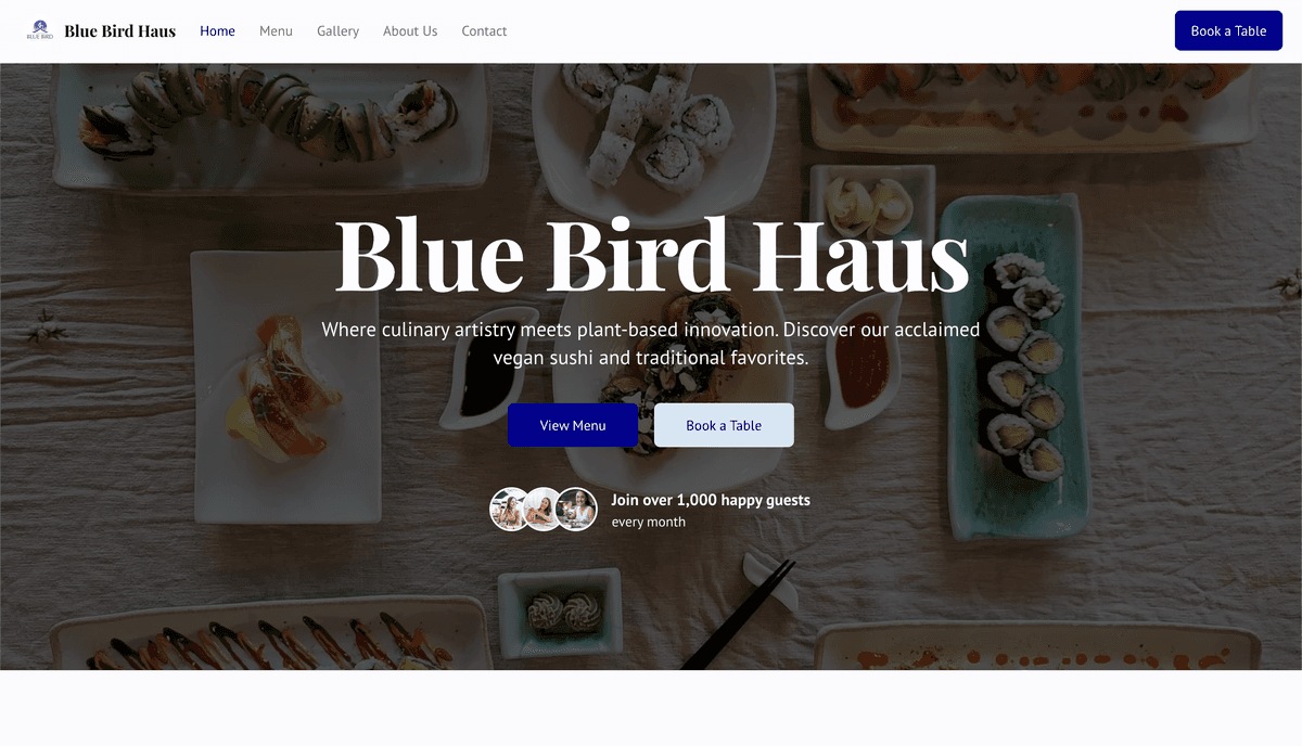 Blue Bird Haus screenshot 1